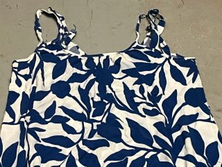 Vestido maxi estampado floral