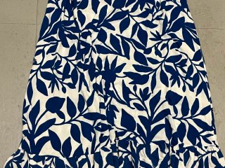 Vestido maxi estampado floral