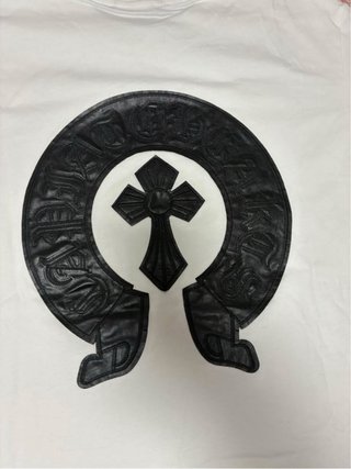 Camiseta Chrome Hearts Blanca Talla Única
