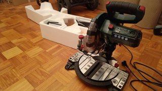 Sierra ingletadora Parkside 1500W