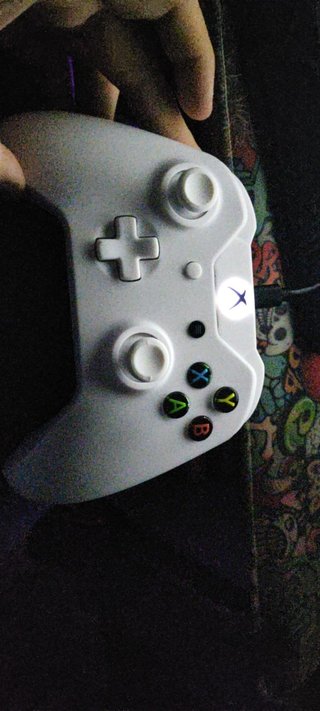 Controller Xbox One bianco con joystick TMR
