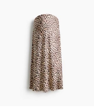 Falda larga estampado leopardo talla XXXL