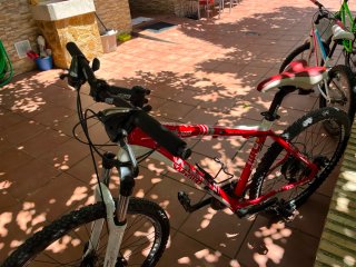 Bicicleta Whistle 1163 Roja