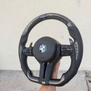 Volante BMW Serie F Carbono M