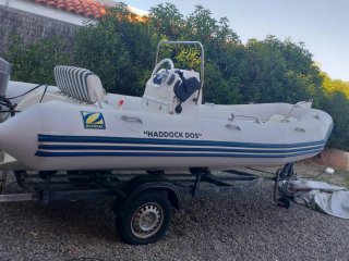 Barco semirrígido + remolque
