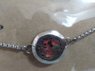 Pulsera de cadena "aromaterapia" (gato y flores)