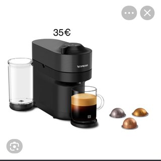 Cafetera Nespresso Vertuo Pop Negra