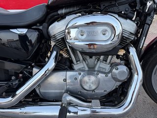 Harley-Davidson 883 Negra/Burdeos