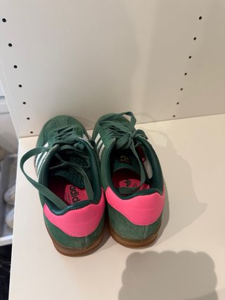 Adidas Gazelle Verde y Rosa