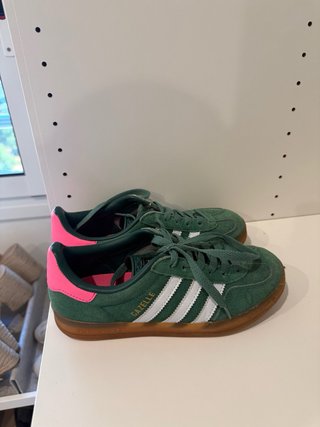 Adidas Gazelle Verde y Rosa