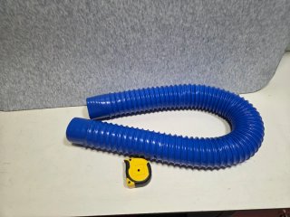 Tubo Flexible PVC Azul 60mm x 1m