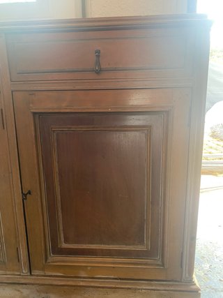 Aparador rústico madera maciza 210cm