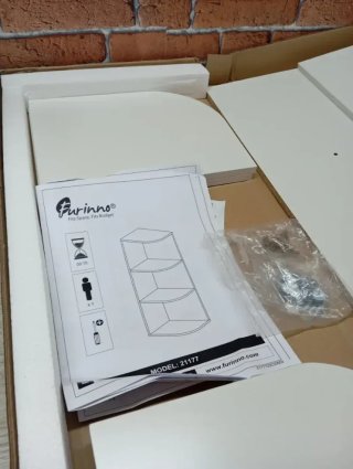 Estantería Abierta Librería de 3 Niveles