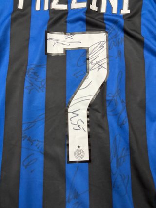 Camiseta Inter de Milán Firmada Match Player