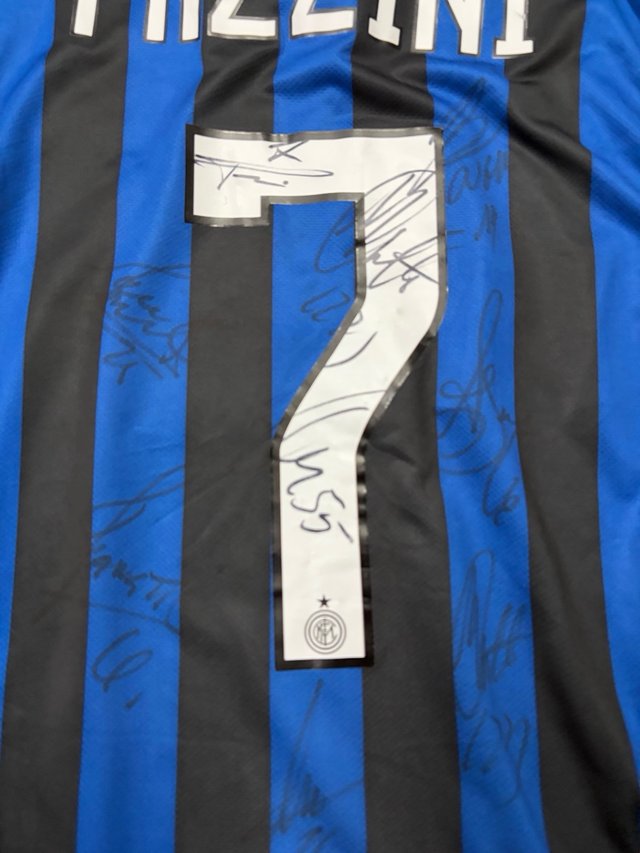 Camiseta Inter de Milán Firmada Match Player