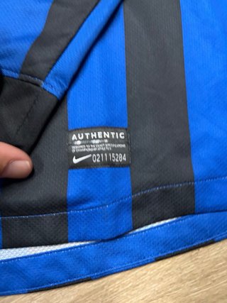 Camiseta Inter de Milán Firmada Match Player