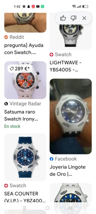 Reloj Swatch Cronógrafo Hombre