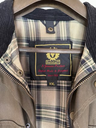 Chaqueta Belstaff Roadmaster verde oliva