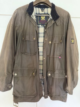 Chaqueta Belstaff Roadmaster verde oliva