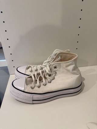Converse Blancas Plataforma