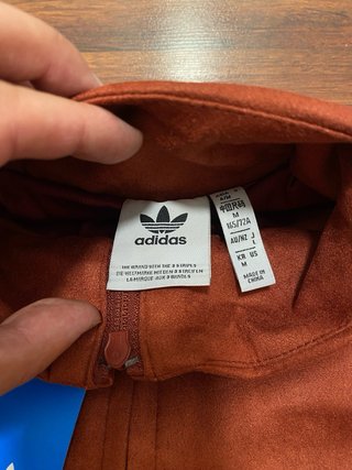 Chaqueta Adidas Roja Estilo Japonés