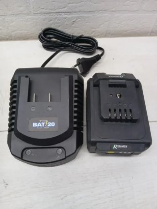 Ribimex Llave de Impacto a batería 20 V-4.0 Ah