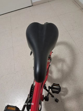 Bicicleta Rockrider 20" Decathlon Roja