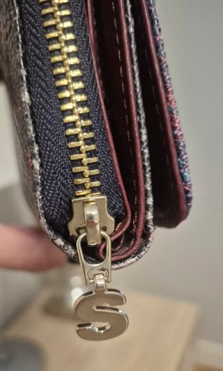 Cartera Desigual Mujer Morado Rojo