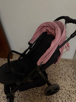Carrito bebé ligero rosa