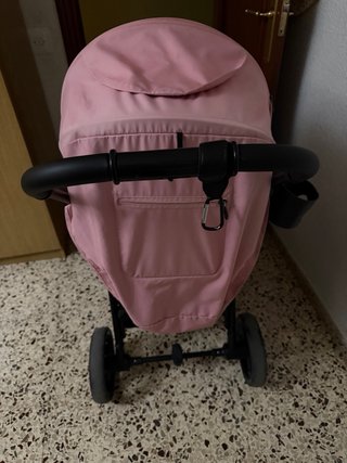 Carrito bebé ligero rosa