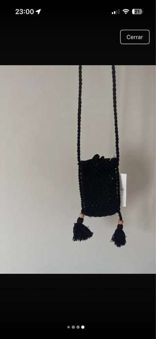 Bolso crochet Oysho para móvil