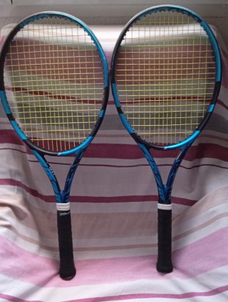 Raquetero Babolat/2 raquetas Babolat puré drive
