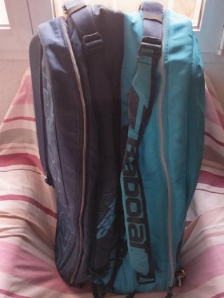 Raquetero Babolat/2 raquetas Babolat puré drive