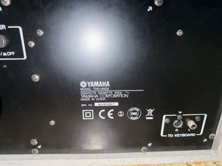 Altavoces Yamaha TRS MS02 Gris/Plata  para TYROS