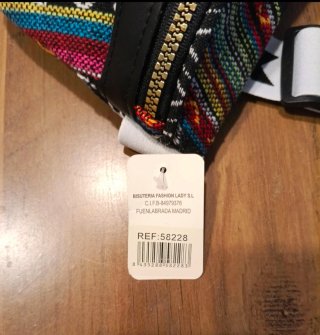Riñonera Mia Vita Estampada Multicolor