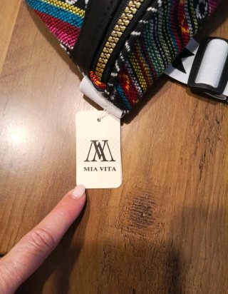 Riñonera Mia Vita Estampada Multicolor