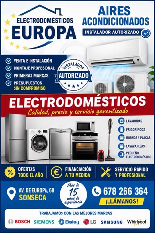Electrodomésticos y Aires Acondicionados