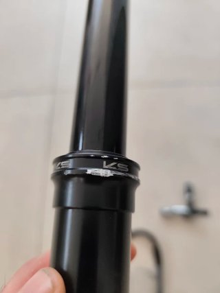 Tija Telescópica KS 31.6mm 150mm