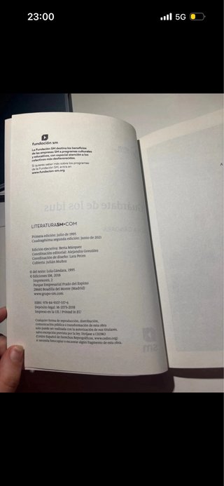libro lectura guardate de los idus