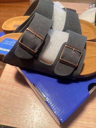 Sandalias Birkenstock Gris Talla 42