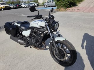 Kawasaki Eliminator Cruiser Negra/Blanca