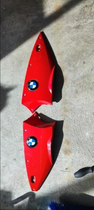 Tapas Carenado BMW F800S Rojas
