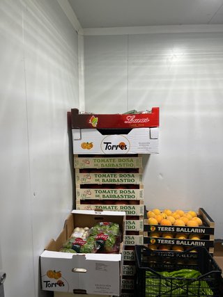 Cámara frigorífica industrial