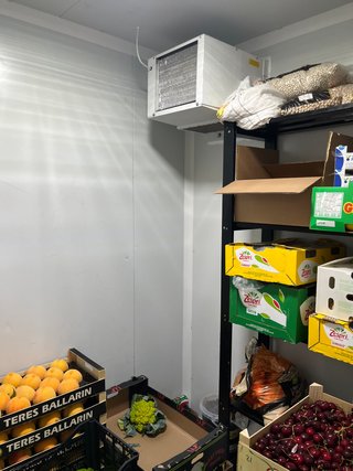 Cámara frigorífica industrial