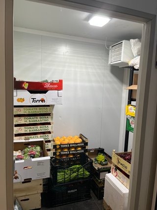 Cámara frigorífica industrial