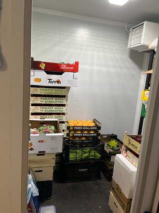 Cámara frigorífica industrial