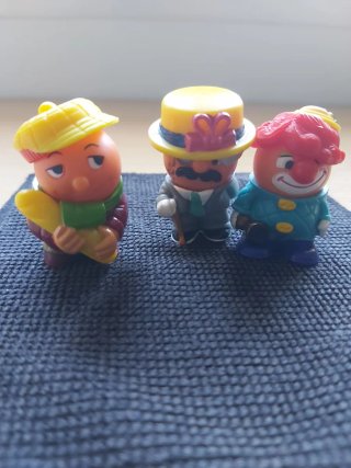 Lote de 3 Cabezones - Kinder Sorpresa Año 2000
