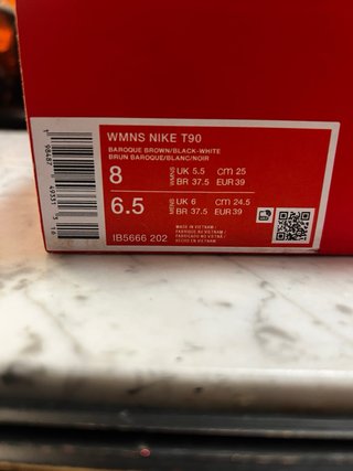 Zapatillas Nike T90 III Marrones