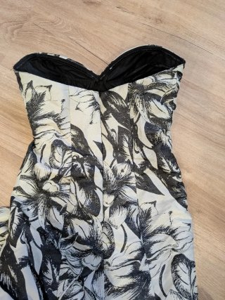 Vestido fiesta estampado floral