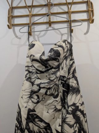 Vestido fiesta estampado floral